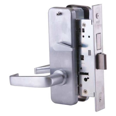 Best Lever Lockset, Mechanical, Privacy, Grd. 1 45H0L15J626