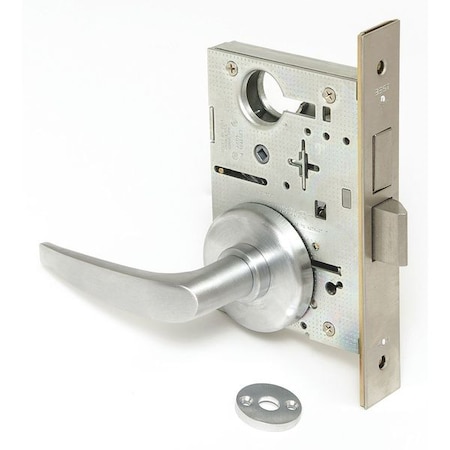 Best Mortise Lockset, Lever, 40H Rose, Series 40H, Grd. 1, Privacy 45H0L16H626