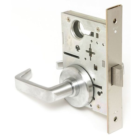 Best Mortise Lockset, Lever, 40H Rose, Series 40H, Grd. 1, Passage 45H0N15H626
