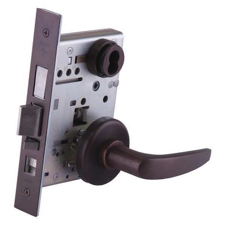 Best Mortise Lockset, Lever, 40H Rose, Ser. 40H, Grd. 1, Entrance 45H7AB16H613