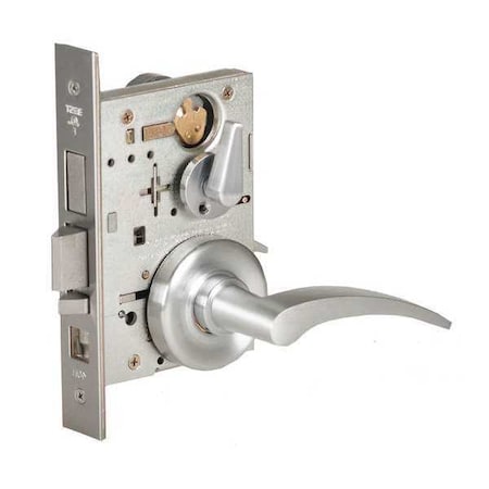 Best Mortise Lockset, Lever, 40H Rose, Ser. 40H, Grd. 1, Entrance 45H7AB17LH626
