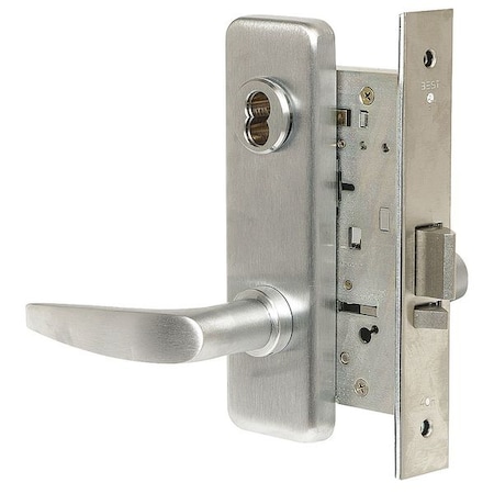 Best Mortise Lockset, 40H Escutcheon, Ser. 40H, Grd. 1, Storeroom 45H7D16J626