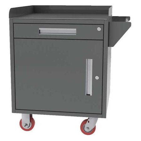 Greene Manufacturing Mobile Cabinet Bench, Steel, 30" W, 24" D MG-100.STL