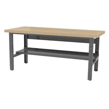 Greene Manufacturing Butcher Block, 72 in W, 34 3/4 in Height, 1,800 lb, Straight B-306M-1