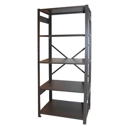 Greene Manufacturing Metal Shelving, Open, 60"H, 4 Shelf GR-2430-60
