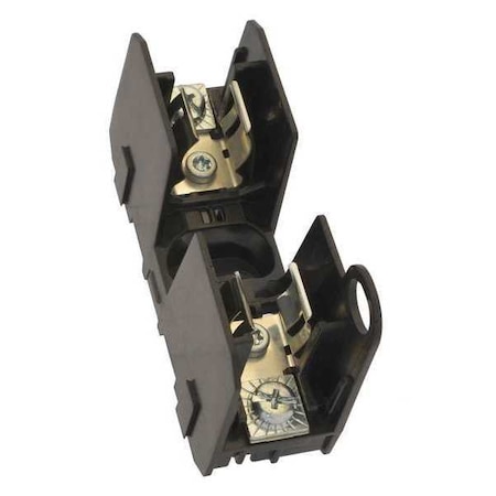 Eaton Bussmann Open Fuse Block, 0 to 30A Amp Range, 600V AC/DC Volt Rating, 1 Poles, Box Lug HM60030-1CR
