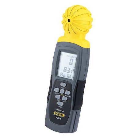General Tools Data Logging VOC Meter, 2-13/32in.Wx1in.D VOC08