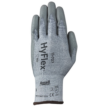 Ansell Cut-Resistant Coated Gloves, Cut Level A2 , Dipped , Polyurethane , Sandy , 2XL 1 PR 11-727