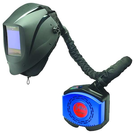 Allegro Industries PAPR System, EZ Air Deluxe, Helmet, Belt-Mount, Ratchet, Universal 9935-DLX