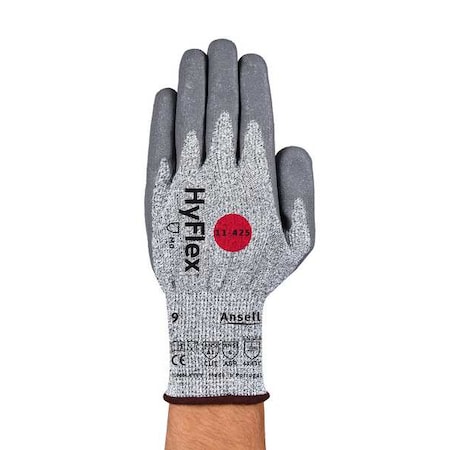Ansell Cut-Resistant Coated Gloves, Cut Level A3 , Water-Based Polyurethane, Nitrile , Smooth , XL 1 PR 11-425