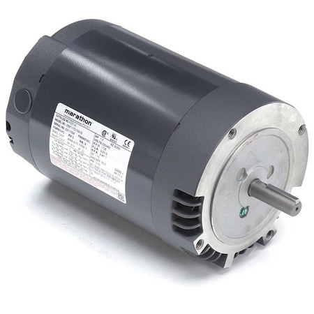 Marathon 3-Phase General Purpose Motor, 1 HP, 56C Frame, 230/460V AC Voltage, 1,725 Nameplate RPM 056T17D15916