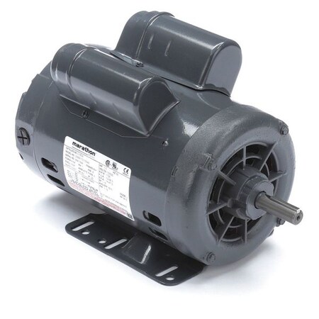 Marathon Capacitor-Start/Run General Purpose Motor, 1 1/2 HP, 115/230V AC Voltage, 56 Frame 056B17D15548