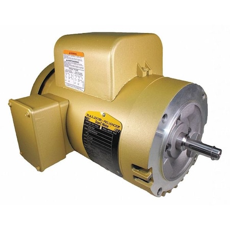 Baldor-Reliance Capacitor-Start General Purpose Motor, 1 hp HP, 115/230V AC Voltage, 56C Frame VEL11318