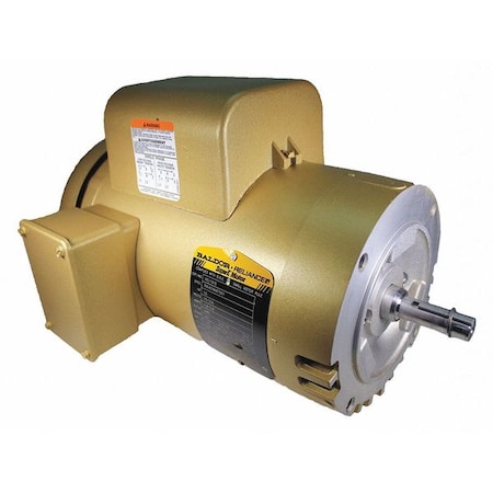 Baldor-Reliance Capacitor-Start General Purpose Motor, 1 1/2 hp HP, 115/230V AC Voltage, 56C Frame VEL11313