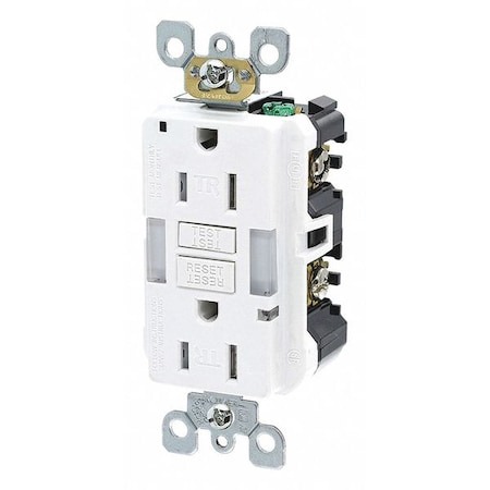 Leviton GFI Receptacle GFNL1-W