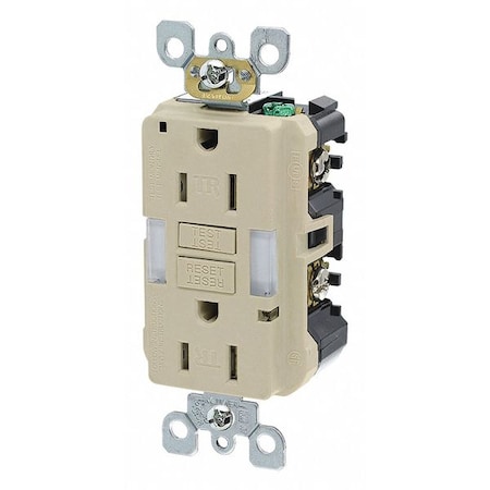 Leviton GFI Receptacle GFNL1-I