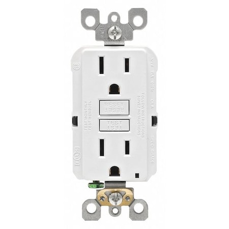 Leviton GFI Receptacle GFNT1-W