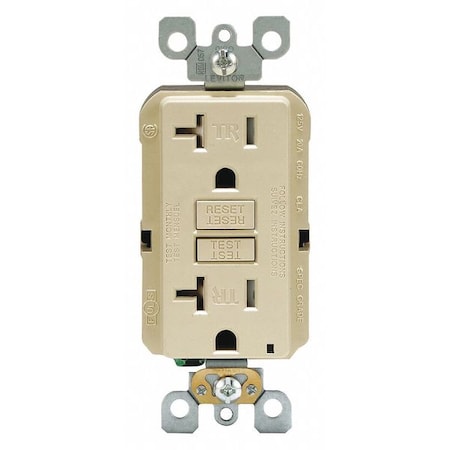 Leviton GFI Receptacle GFTR2-I
