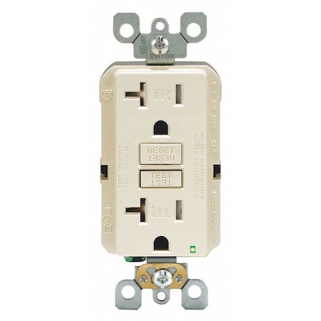 Leviton GFI Receptacle GFTR2-T