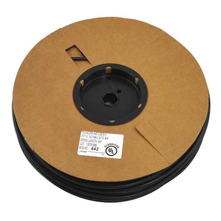 Chevron Black Tubing, 250 ft. Roll, 1/4 in. 1063589