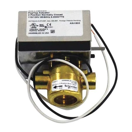 Erie Valve Body, 2 Way, 1/2 in., with Actuator VT2213G13B020