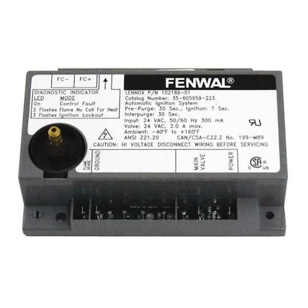 Fenwal Control Board 35-605959-223