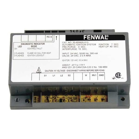 Fenwal Control Board, 24V 35-655605-013