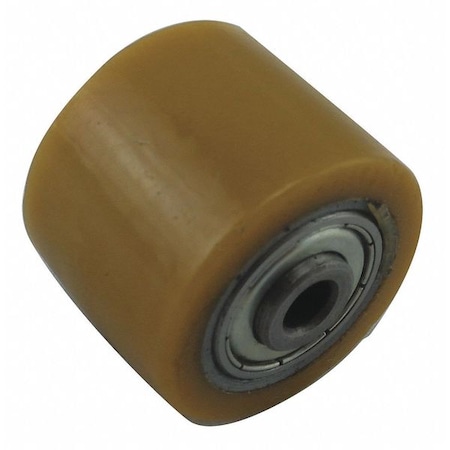 Zoro Select Caster Wheel, Polyurthan, 1-3/8 in., 220 lb 40L515