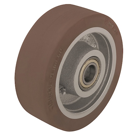 Zoro Select Caster Wheel, Polyurethane, 6 in., 1650 lb. GB 150/20K-BB0.5