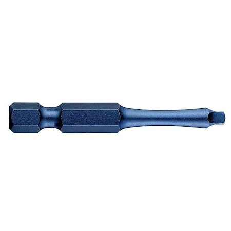 Westward Torsion Bit, 1/4", Square Recess, No 3, 2", PK5 40L653