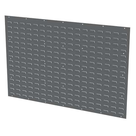 Akro-Mils Steel Louvered Panel, 5/16 in D x 34 in H x 52 in W, Gray 30655GY