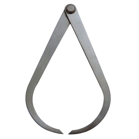 Westward Outside Firm Joint Caliper, Range 12 In. 40L725