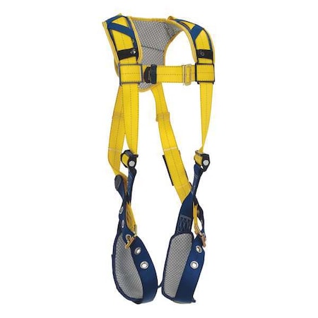 3M Dbi-Sala Delta(TM) Full Body Harness, S, 420 lb., Friction / Pass-Through Chest/ Tongue Leg Straps 1100745