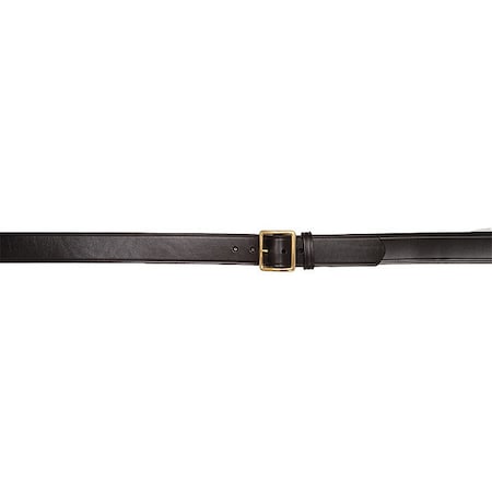 Gould & Goodrich Tool Belt, Garrison Belt, Removable Buckle, Black, Leather (Belt), Brass (Buckle) B52-32BR