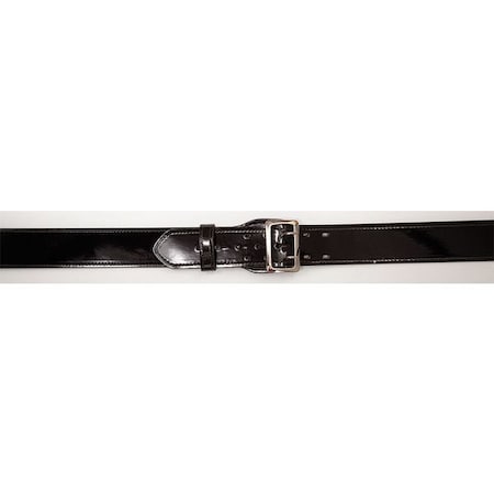 Gould & Goodrich Duty Belt, Synthetic Polymer, Black, 44", Buckle H59-44CL