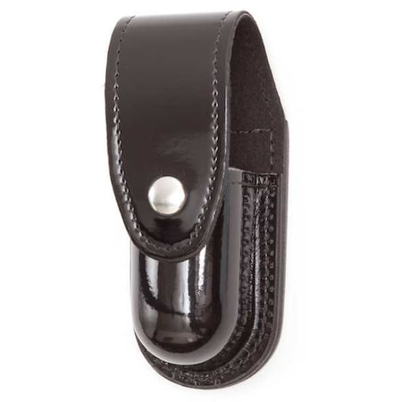 Gould & Goodrich Aerosol Pouch, Synthetic Polymer, Black, Snap H681-3CL