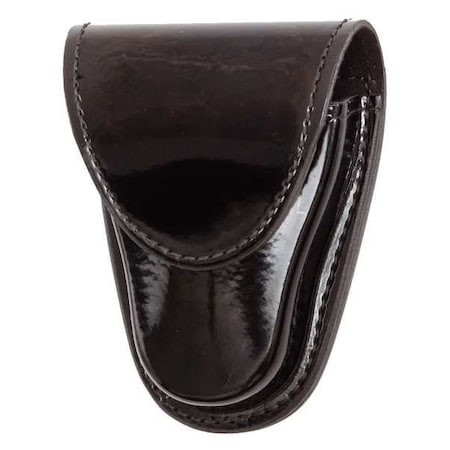 Gould & Goodrich Handcuff Pouch, Synthetic Polymer, Black, Snap H71CLHS