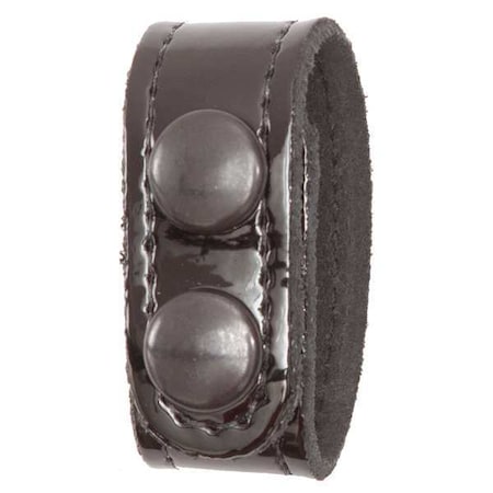 Gould & Goodrich Belt Keeper, Synthetic Polymer, Black, Snap H76CLBS