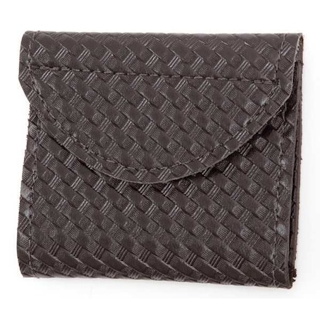 Gould & Goodrich Glove Case, Two Pocket, Black Weave K555W