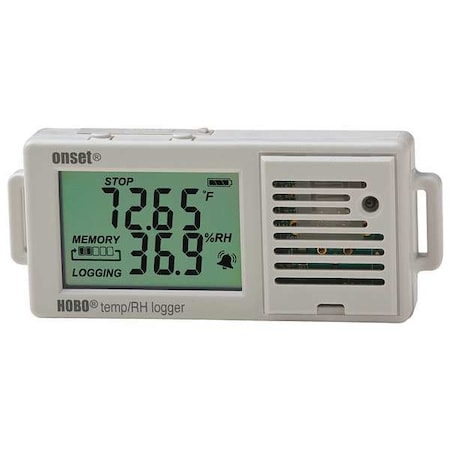 Hobo Data Logger, Temperature and Humidity, USB UX100-003