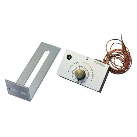 Powers Controls Pneumatic Temperature Transmitter, 0 to 25 psi 188-0031