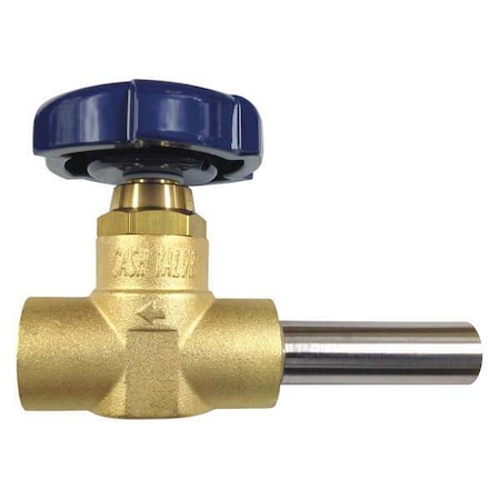 Cash Valve Cryogenic Valve, 1/2"., NPT, Brass, 700 psi 2300CSP-01