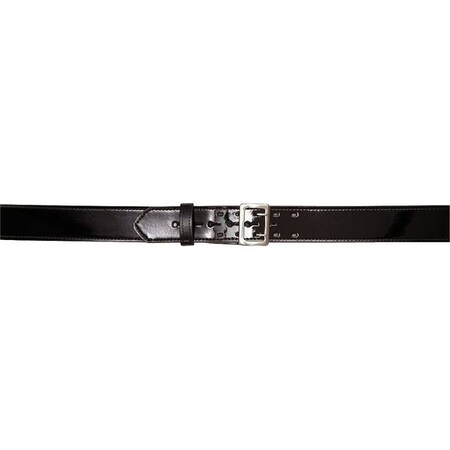 Gould & Goodrich Duty Belt, Synthetic Polymer, Black, 32", Buckle H49-32CL