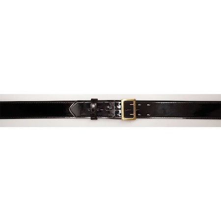 Gould & Goodrich Duty Belt, Synthetic Polymer, Black, 2", Buckle H49-42CLBR