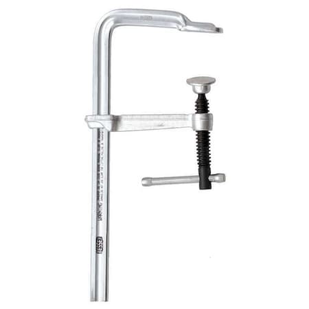 Bessey 12 in Bar Clamp, Steel Handle and 2 1/4 in Throat Depth MMS-12
