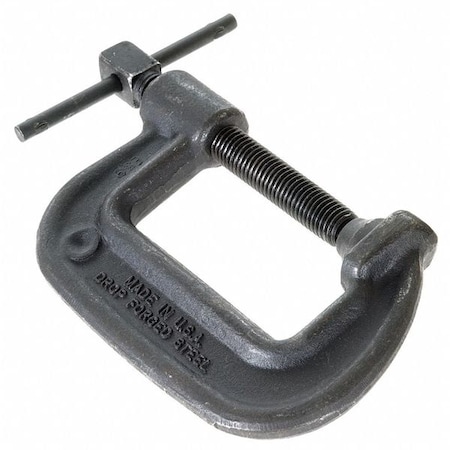 Bessey C-Clamp, 2", Steel, Heavy Duty, 7500 lb. B-102