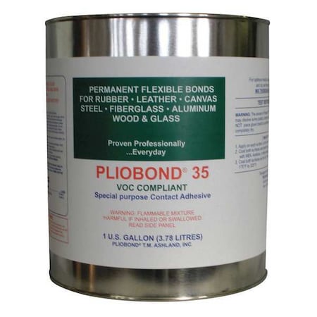 Pliobond Contact Cement, 35 Series, Tan, 1 gal, Can PC-435-LV