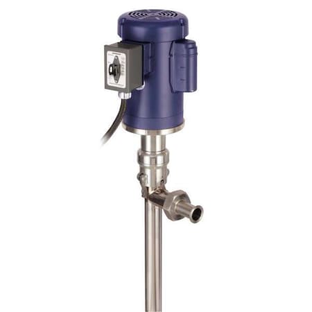 Finish Thompson Drum Pump, 115/230VAC, 2 HP, 60 Hz HVDP & M62