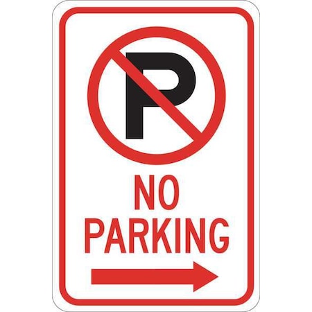 Brady Traffic Sign, 18"H, 12"W, Plastic, 124381 124381