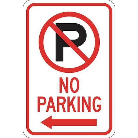 Brady Traffic Sign, 18"H, 12"W, Aluminum, 124377 124377